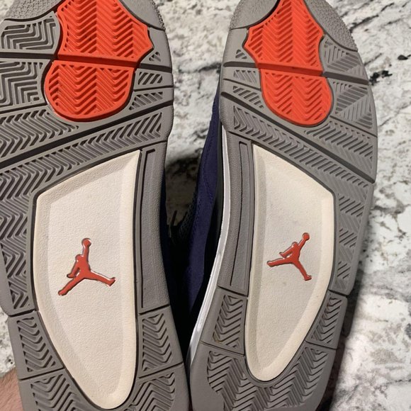 Air Jordan 4 Retro 'Winterized' Loyal Blue Sneaker - Picture 6 of 7